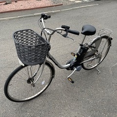 札幌市内及び近郊配達無料。中古パナソニック電動アシスト自転車