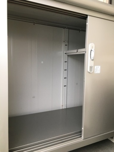 ヨド物置 エスモ ESE-1206Y シルバー（分解済）