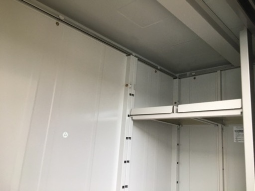 ヨド物置 エスモ ESE-1206Y シルバー（分解済）