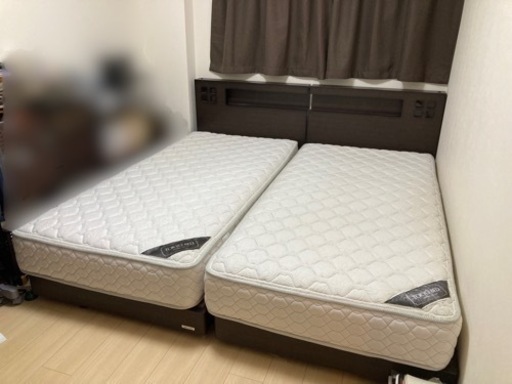 TOKYO BED シングルベッドフレーム×2