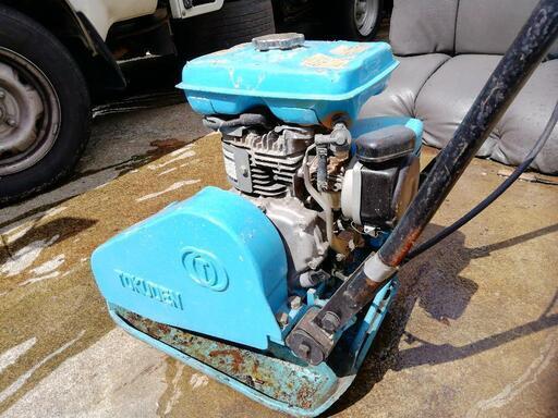 TOKUDEN  プレートランマー 転圧機 ロビンエンジン EY15D 中古、汚れ有ります。　ジャンク品