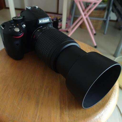取引決定しました　NikonD5100DIGITAL一眼レフCamera、望遠ズームレンズ！200㍉
