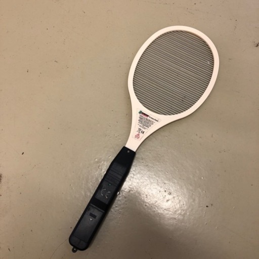 オランダ製　電子蚊取りラケット　中古品　消毒済