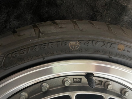 MLJ WREST COMPAK SR 165/45r16 バリ山 3