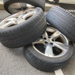 純正 トヨタ レクサスGS GS430 UZS190 アルミホイール　スタッドレス用にいかがですか？ 4本セット‼️18x8JJ PCD114.3 +45 純正 トヨタ レクサスGS GS430 UZS190 アルミホイール スタッドレス用