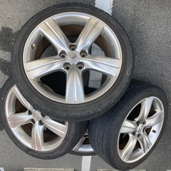 純正 トヨタ レクサスGS GS430 UZS190 アルミホイール　スタッドレス用にいかがですか？ 4本セット‼️18x8JJ PCD114.3 +45 純正 トヨタ レクサスGS GS430 UZS190 アルミホイール スタッドレス用