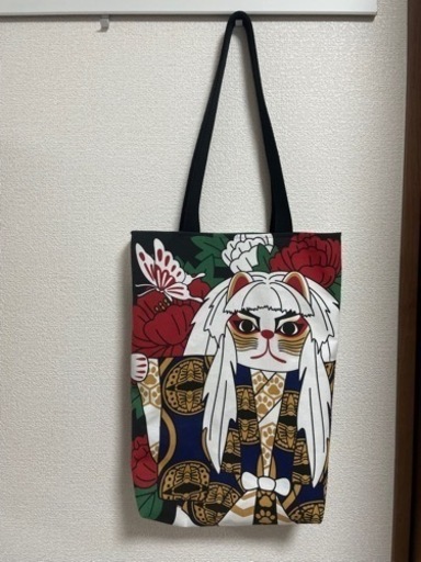 【ハンドメイド】招き猫トートバッグ