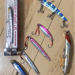 ショワジキングセット　ロッド、リール、ルアー青物　タチウオなど