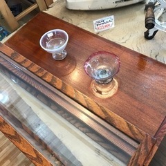 ガラスショーケース　収納