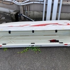 ルーフボックス、キャリアラック、スキースノボラック3点セット‼️
