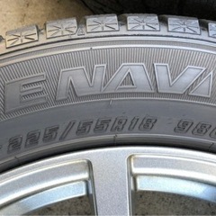 ⭐️E52エルグランドで使用 グッドイヤーアイスナビ6アルミ4本セット 美品