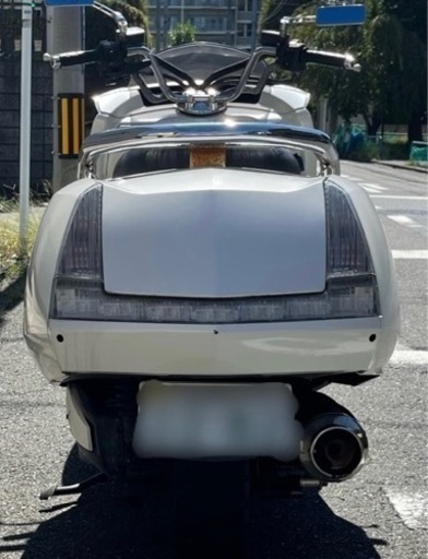 ヤマハマグザム SG21 後期型 リモコン付 ホワイト（純正カウル