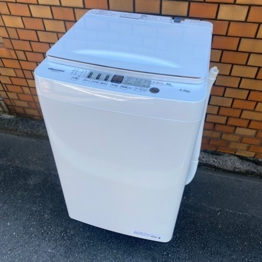 #6441 洗濯機 Hisense HW-E5504 5.5kg 2022年製