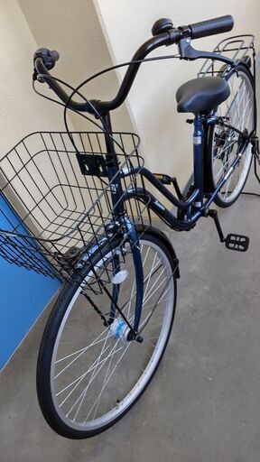 新品５段切り替え自転車