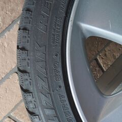 プリウス30Sツーリング純正17インチホイール・スタッドレス4本セット