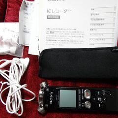 SONY ICD-SX813(B) 　NDR-NC033 美品