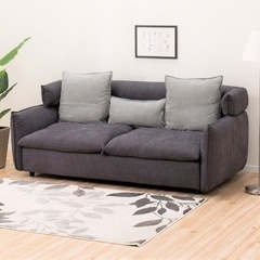 値下げ ニトリ 3人用ソファ ソフティーナ KD DGY