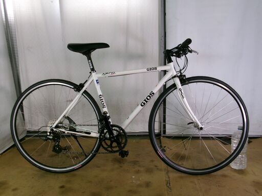 C234★45800円★整備済み スポーツ中古自転車 GIOS　AMPIO　ホワイト　48ｃｍ【クロスバイク】