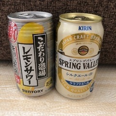 【お話し中】ビール＆チューハイ(レモンサワー、スプリングバレー)...