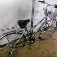 C236　限定特価　整備済み★ブリヂストン　アルベルト　シルバー★ 中古自転車 【27インチ 】 C236 限定特価 整備済み☆ブリヂストン アルベルト シルバー☆ 中古