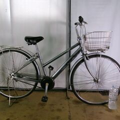 C242　限定特価　整備済み★ブリヂストン　アルベルト　シルバー★ 中古自転車 【27インチ 】
