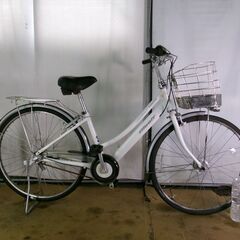 C243　限定特価　整備済み★ブリヂストン　アルベルト　ホワイト★ 中古自転車 【26インチ 】