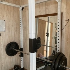 ホームジム　パワーラック　バーベルセット
