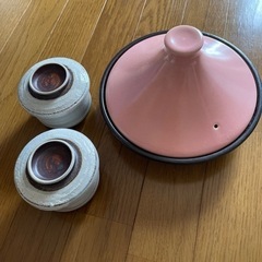 茶碗蒸しの容器、タジン鍋