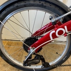 N337☆DAHON ROUTE製☆20インチ折りたたみ自転車☆防犯登録料込