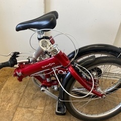 N337☆DAHON ROUTE製☆20インチ折りたたみ自転車☆防犯登録料込