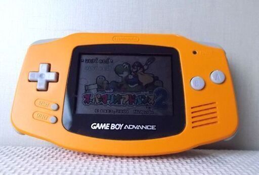 Nintendo ゲームボーイアドバンス AGB-001 オレンジ 説明書付き 動作OK