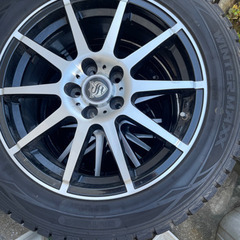 205/55/16ダンロップスタッドレスタイヤ４本アルミホイール４本セット