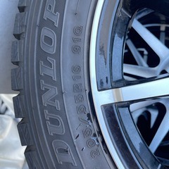 205/55/16ダンロップスタッドレスタイヤ４本アルミホイール４本セット