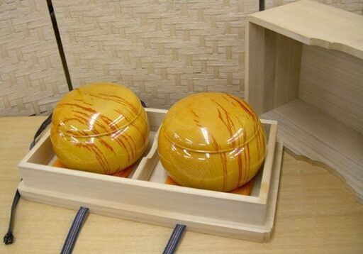 碁石・碁笥 桐箱セット 碁石・碁笥 桐箱セット