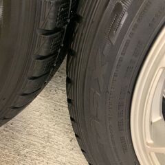 受付中）軽自動車 スタッドレスタイヤ 美品ホイールセット ダンロップ 