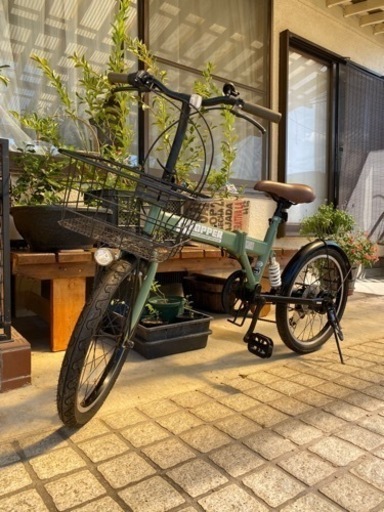 茨城県　阿見町　折りたたみ自転車