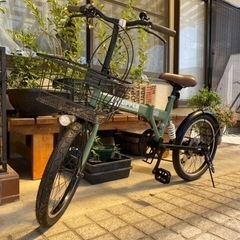 茨城県　阿見町　折りたたみ自転車