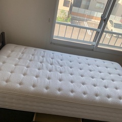 シングルベッド 収納付 マットレス付 美品