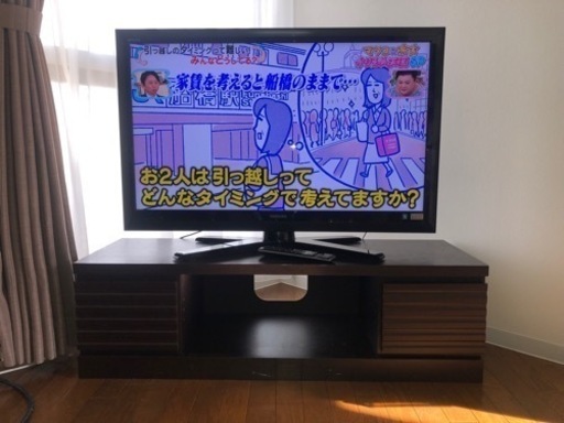 液晶テレビ　台付き　東芝　REGZA 42z1
