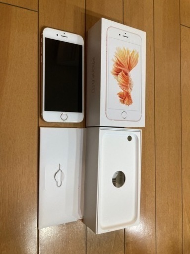 iPhone 6s SIMフリー64G バッテリー新品