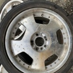 17インチ　7j ディッシュホイール