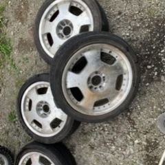 17インチ　7j ディッシュホイール