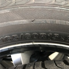 【バリ溝】ハスラー系タイヤアルミホイール