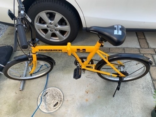 超美品！　折畳自転車　￥9800(税別) 超美品！ 折畳自転車 ￥9800(税別)