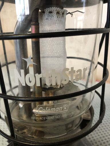 ノーススター　ガソリンランタン　美品 使用頻度少の美品☆コールマン・ガソリン ランタン ☆ノース