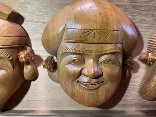 七福神 彫刻家國松明日香