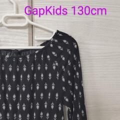 【美品】GapKids　130cmワンピース　長袖　花柄