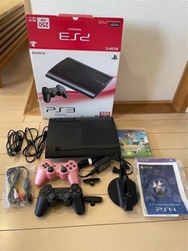 PS3 コントローラー2個　充電ドック　ソフト1本