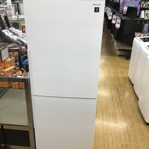 #I-116【ご来店頂ける方限定】SHARPの2ドア冷凍冷蔵庫です