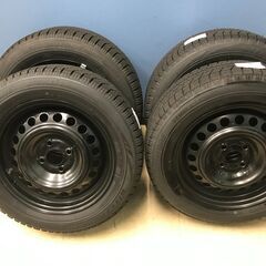 【略新品！】スタットレスタイヤ・スチールホイール4本セット 管理No1『近隣配達無料』